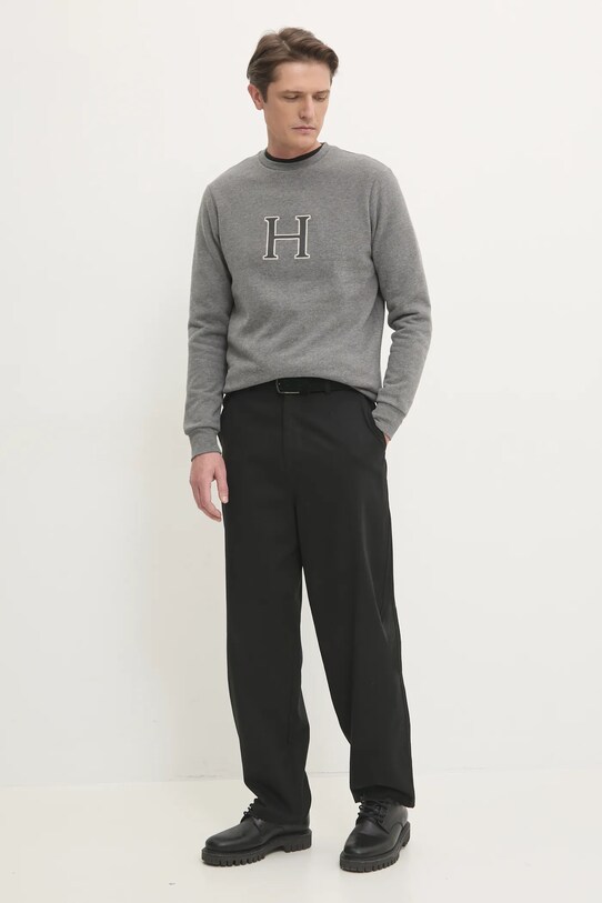 Кофта Hackett London HM581311 серый SS25