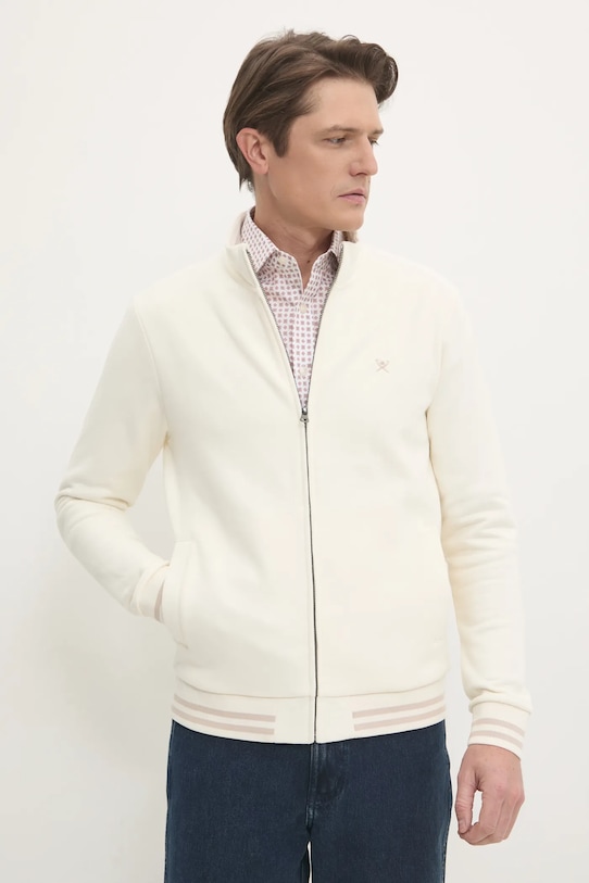 Hackett London bluza uni bej HM581313