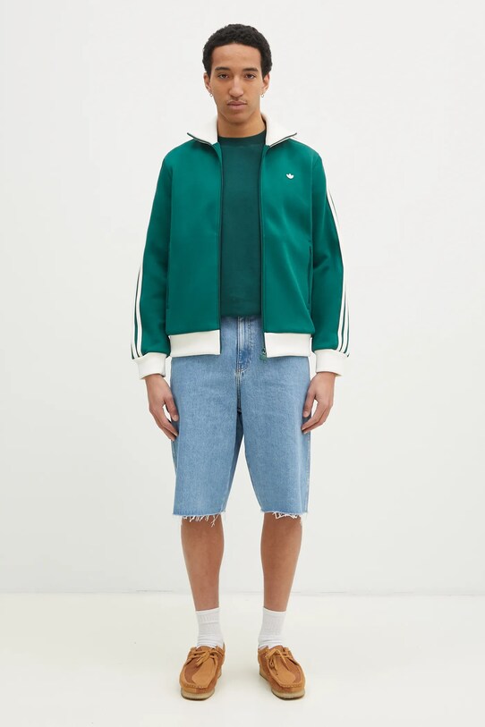 adidas Originals felpa Premium Tracktop JM3581 verde