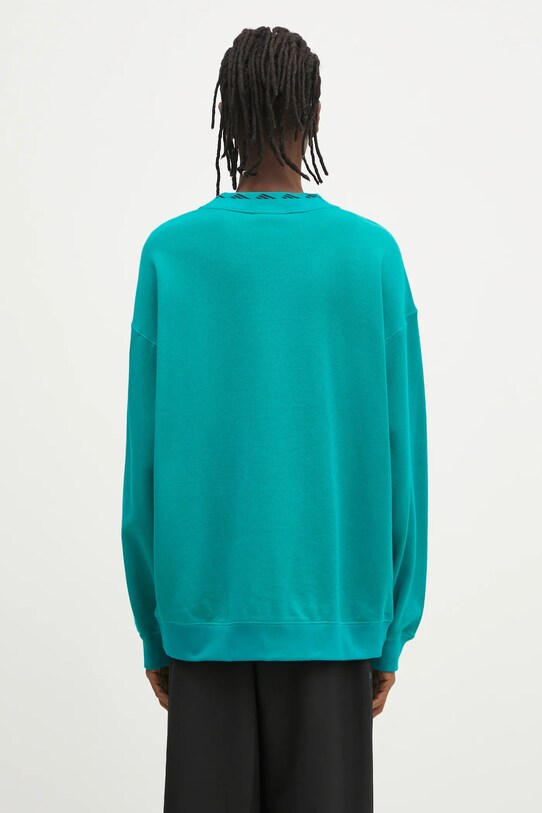 Odzież adidas Originals bluza Equipment Reflective Crew Neck JN7146 turkusowy