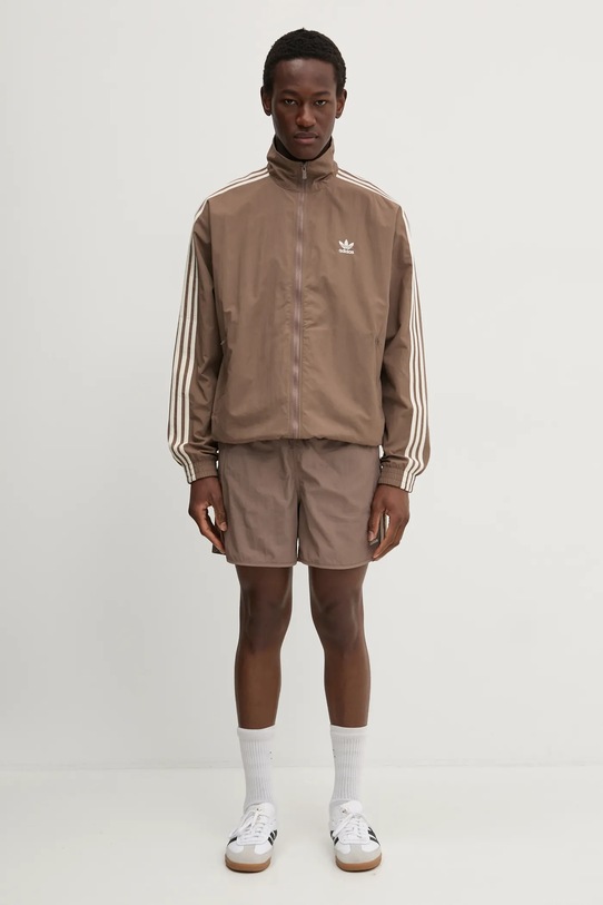 Mikina adidas Originals Firebird Tracktop JP1023 béžová