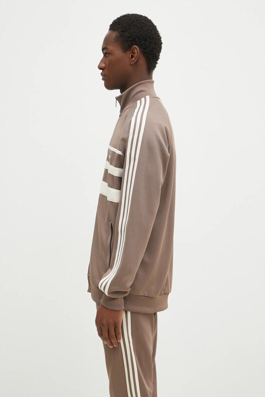 adidas Originals sweatshirt First Tracktop JP1043 brown SS25