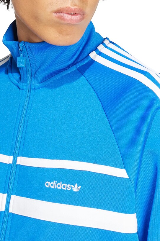 Mikina adidas Originals First Tracktop JP1044 modrá SS25