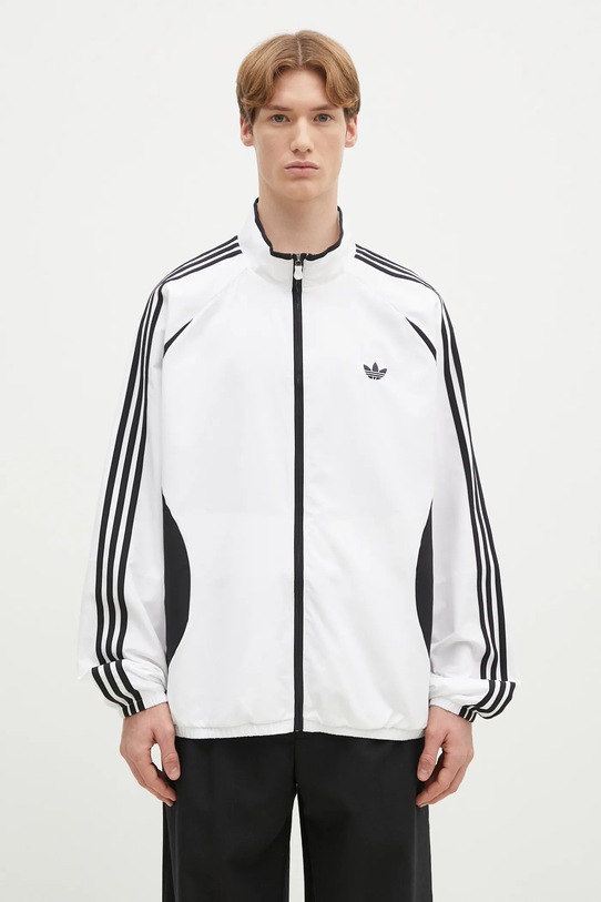 adidas Originals bluza Teamgeist Tracktop cu modele alb JP1116