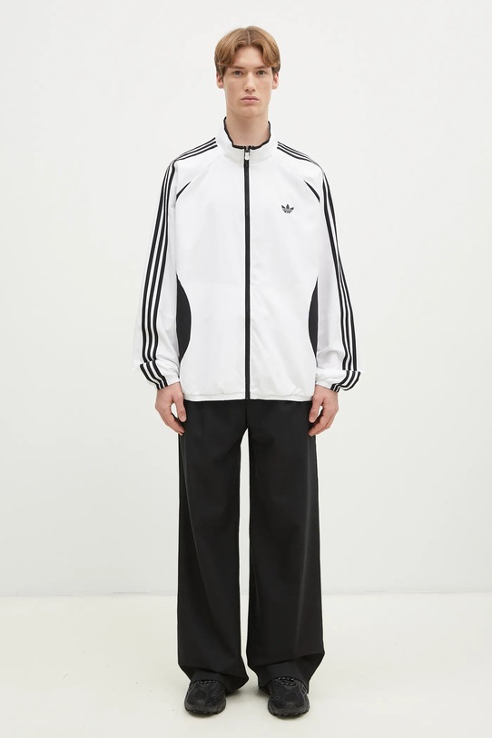 Суичър adidas Originals Teamgeist Tracktop JP1116 бял