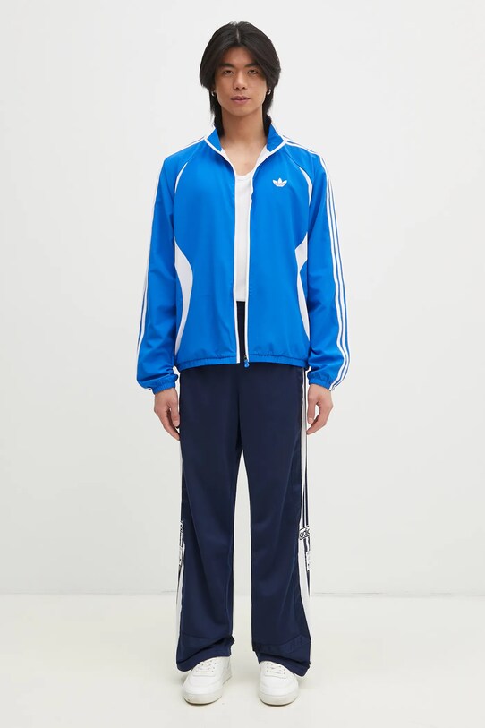 Mikina adidas Originals Teamgeist Tracktop JP1117 modrá