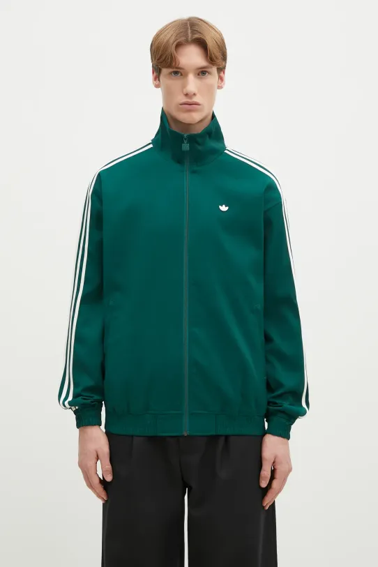 adidas Originals bluza Firebird Tracktop pozostałe zielony JX7171