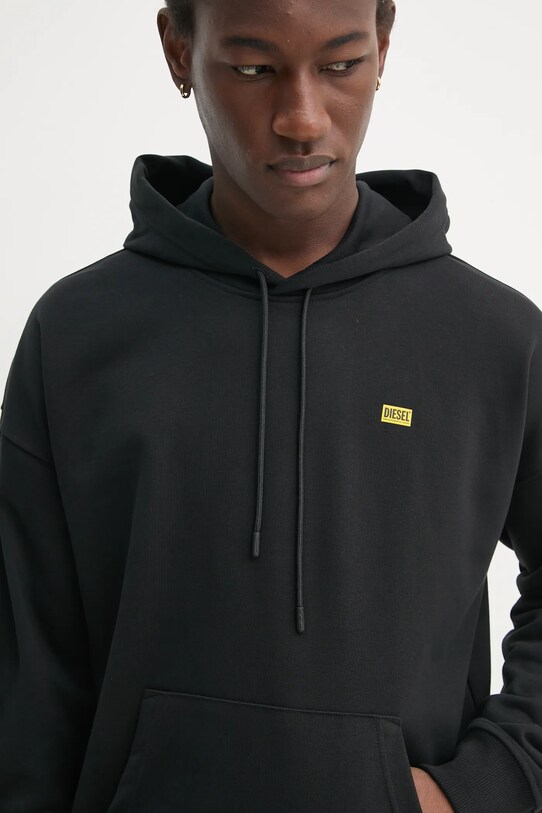 Mikina Diesel čierna A16401.0HYAT