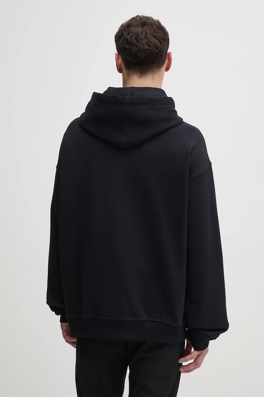 Îmbrăcăminte Versace Jeans Couture hanorac de bumbac 78GAIE02.CF00E negru