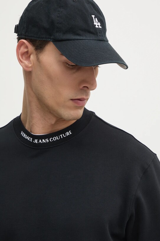 Versace Jeans Couture bluza bawełniana czarny 78GAIE03.CF00E
