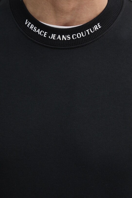 Bavlněná mikina Versace Jeans Couture 78GAIE03.CF00E černá