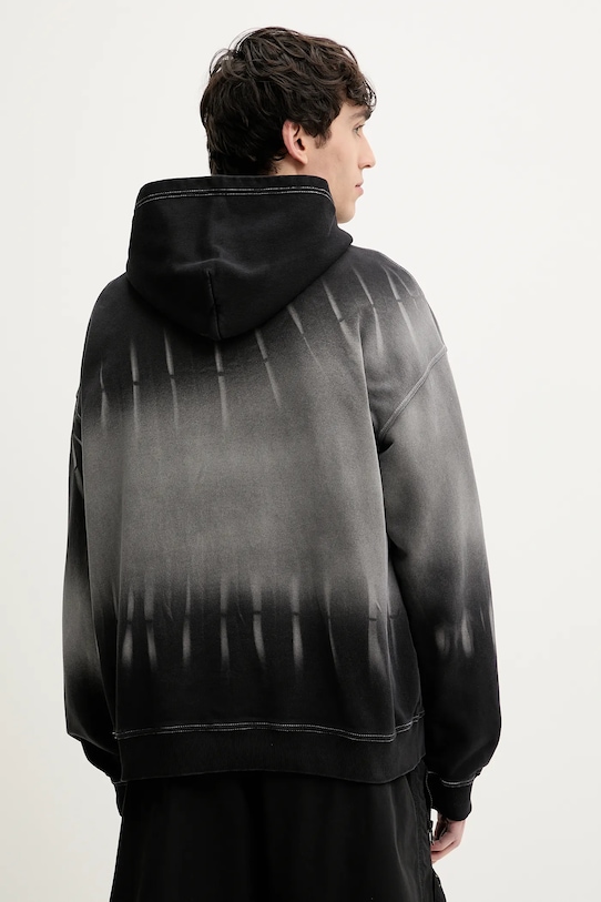 Ρούχα Μπλούζα Diesel S-BOXT-HOOD-R2 SWEAT-SHIRT A16123.0SLBP μαύρο