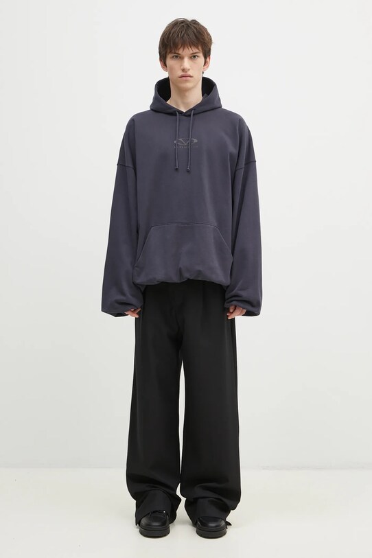Кофта VETEMENTS Oval Logo Cropped Boxy UA66HD600N