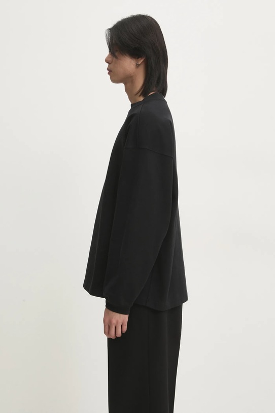 Mikina VETEMENTS Oval Logo Cropped UA66CW600BB čierna SS25