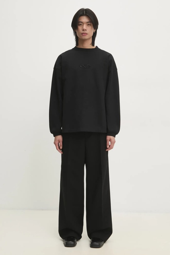 Mikina VETEMENTS Oval Logo Cropped UA66CW600BB