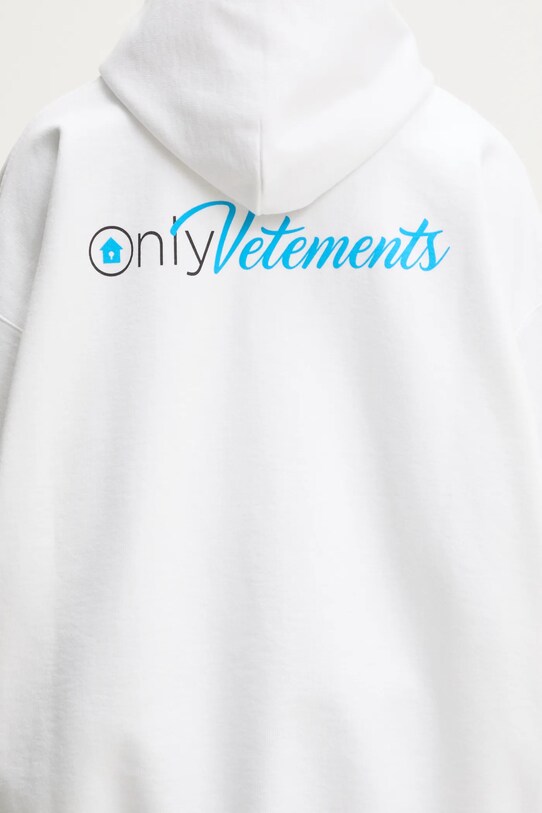 VETEMENTS sweatshirt Only Vetements Oversized UA66HD770W white