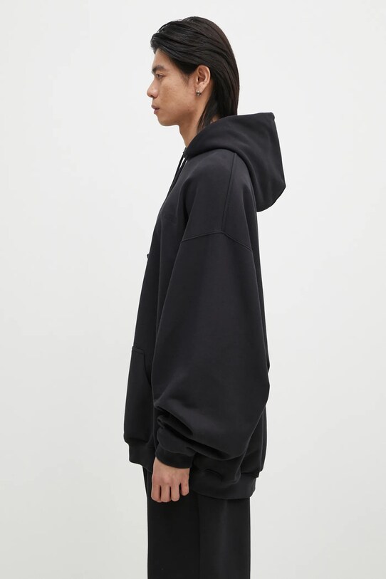 Μπλούζα VETEMENTS Embroidered Logo Oversized UA66HD780B μαύρο SS25
