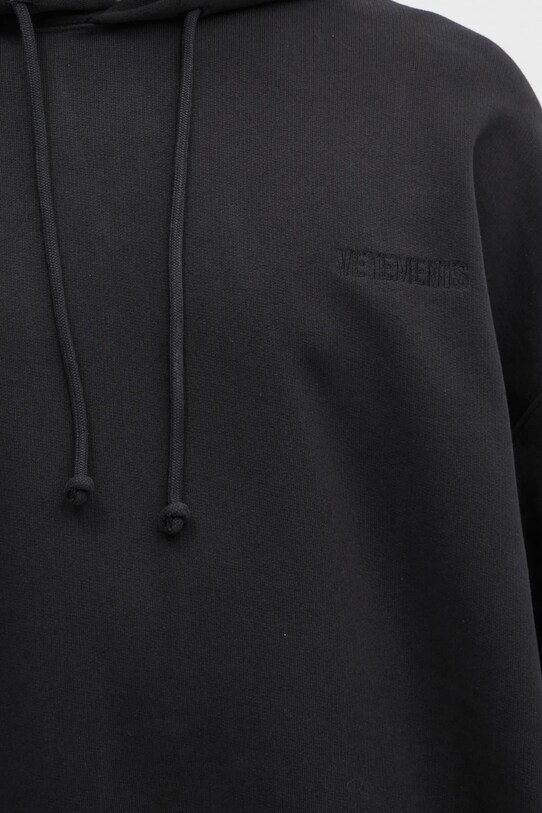 Суичър VETEMENTS Embroidered Logo Oversized черен UA66HD780B