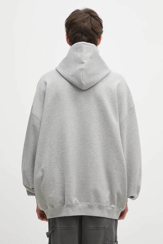 Odjeća Dukserica VETEMENTS Embroidered Logo Oversized UA66HD810G siva