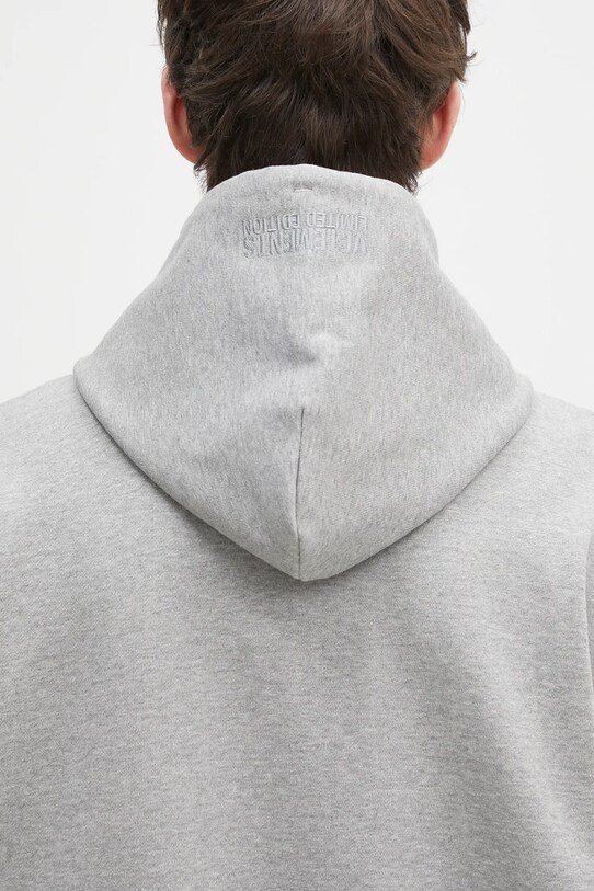 Dukserica VETEMENTS Embroidered Logo Oversized UA66HD810G siva