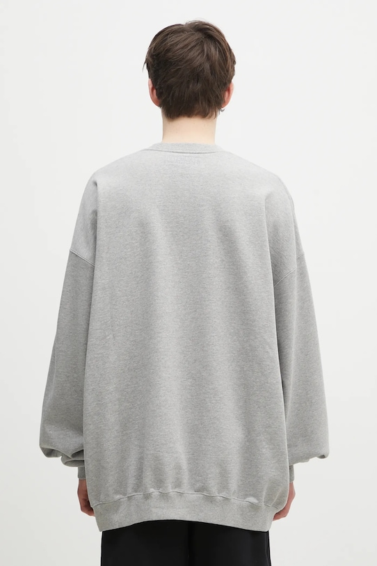 Odjeća Dukserica VETEMENTS Embroidered Logo Oversized UA66CW640G siva