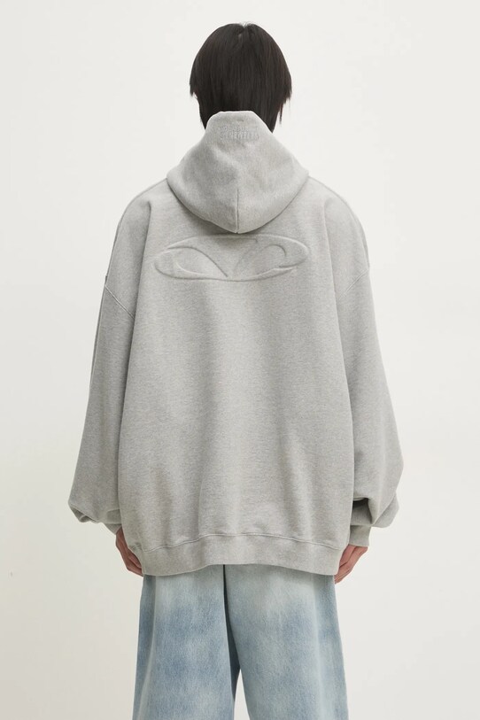 Дрехи Суичър VETEMENTS 3D Oval Logo Oversized UA66HD790G сив