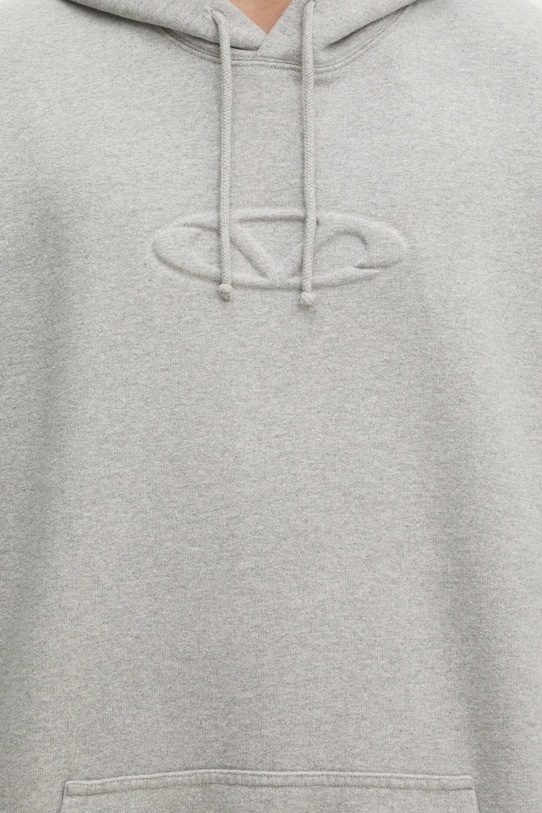 Суичър VETEMENTS 3D Oval Logo Oversized UA66HD790G сив