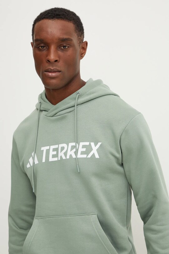 Pulover od trenirke adidas TERREX S kapuco zelena JH3275