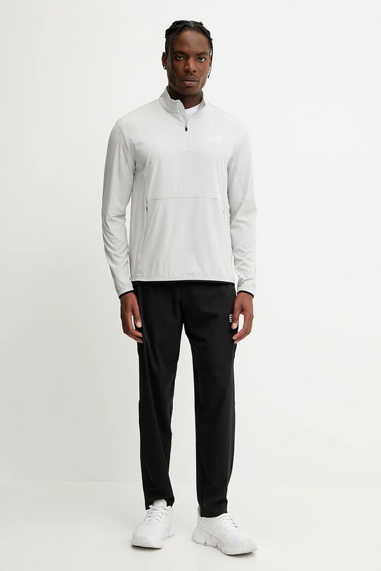 EA7 Emporio Armani bluza treningowa AF13137.7M000070 szary SS25