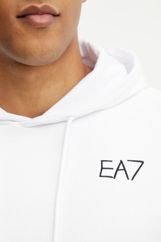 EA7 Emporio Armani bluza bawełniana AF12451.7M000105 biały