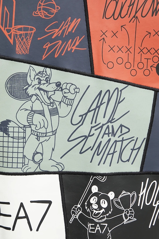 EA7 Emporio Armani bluza bawełniana AF12451.7M000105