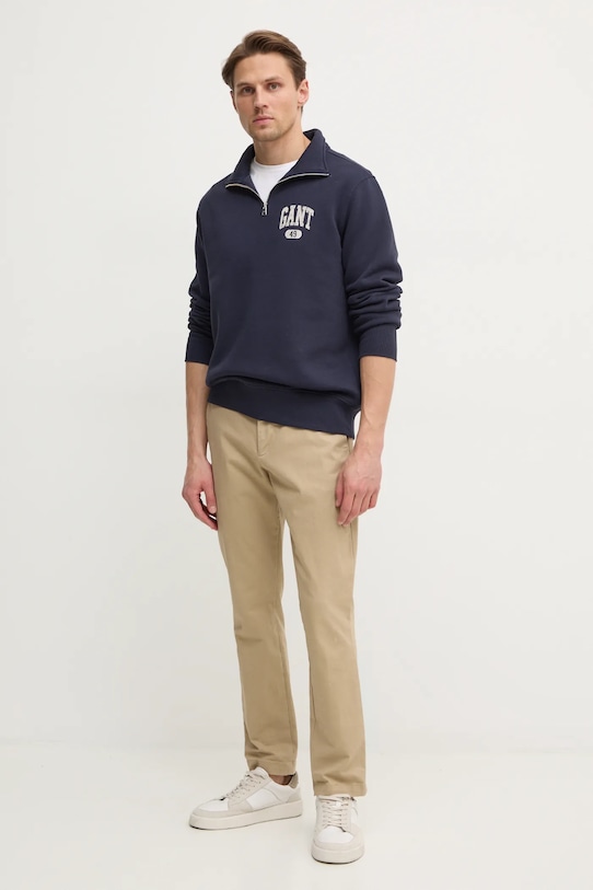 Кофта Gant 2044010 темно-синій SS25