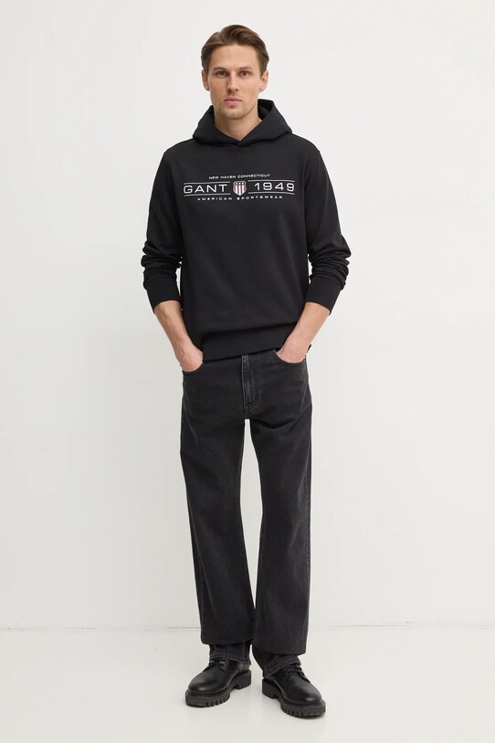 Кофта Gant 2044014 чёрный SS25
