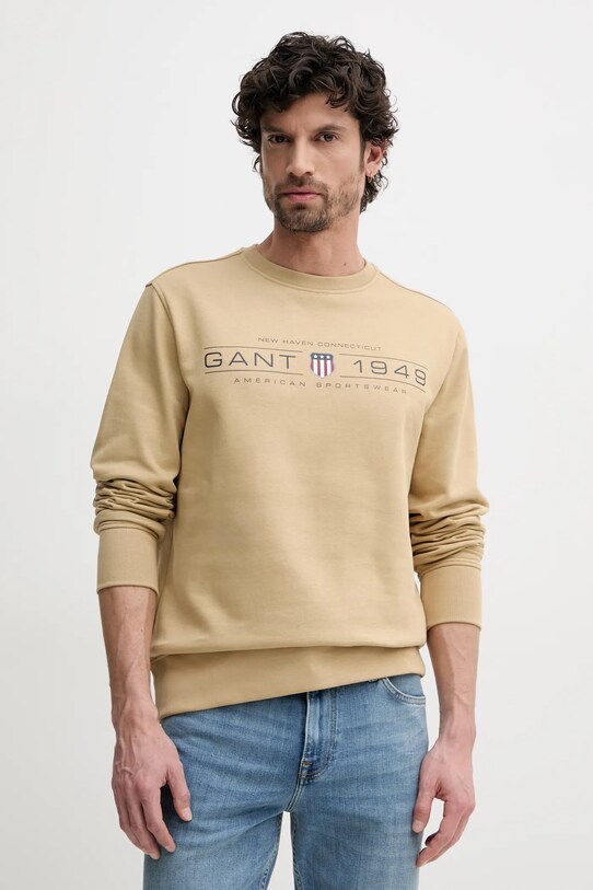 Pulover Gant Potisk zelena 2044016