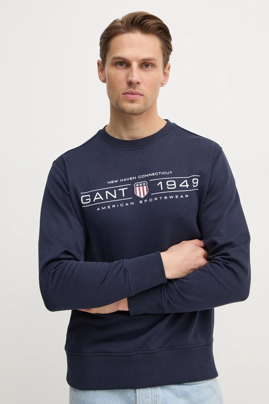 Gant bluza pozostałe granatowy 2044016