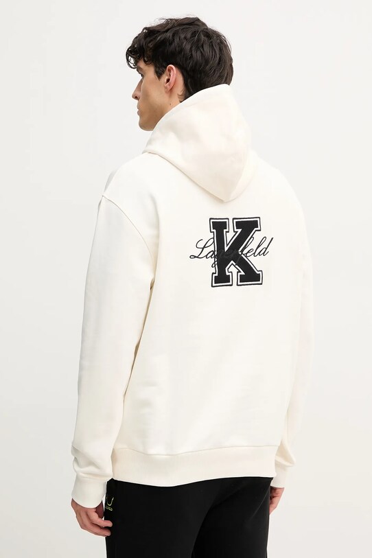 Одежда Хлопковая кофта Karl Lagerfeld 552906.705127 бежевый