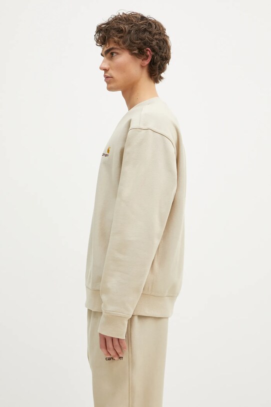 Кофта Carhartt WIP American Script Sweat I025475.2LPXX бежевий SS25