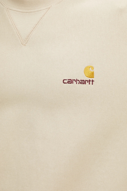 Кофта Carhartt WIP American Script Sweat бежевий I025475.2LPXX
