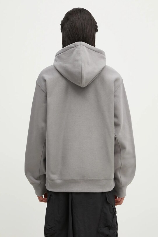 Oblečenie Mikina Carhartt WIP Hooded American Script Sweat I028279.2LRXX sivá