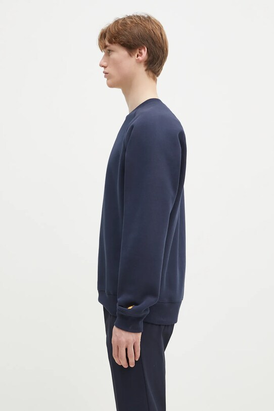 Dukserica Carhartt WIP Chase Sweat I033660.2MZXX mornarsko plava SS25