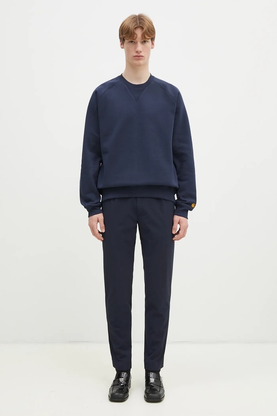 Кофта Carhartt WIP Chase Sweat I033660.2MZXX тёмно-синий