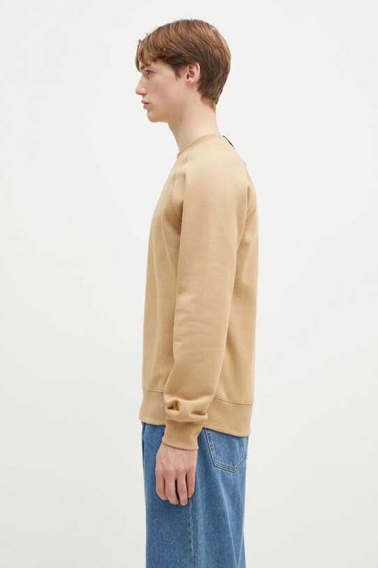 Carhartt WIP sweatshirt Chase Sweat I033660.2N1XX beige SS25