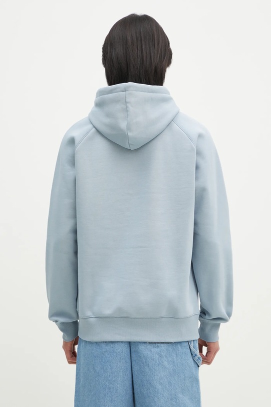 Oblečenie Mikina Carhartt WIP Hooded Chase Sweat I033661.2MYXX tyrkysová