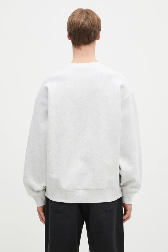 Odjeća Pamučna dukserica Carhartt WIP Label Script Sweat I034429.482XX siva