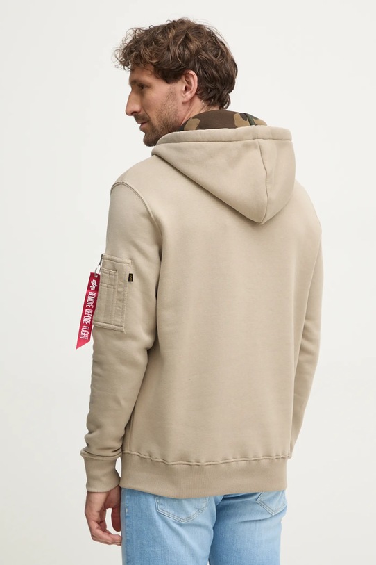 Oblečenie Mikina Alpha Industries 146337 béžová