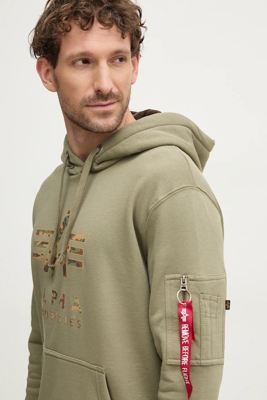 Alpha Industries bluză verde 146337