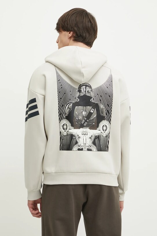 Дрехи Суичър adidas x Mandalorian JI5719 бежов