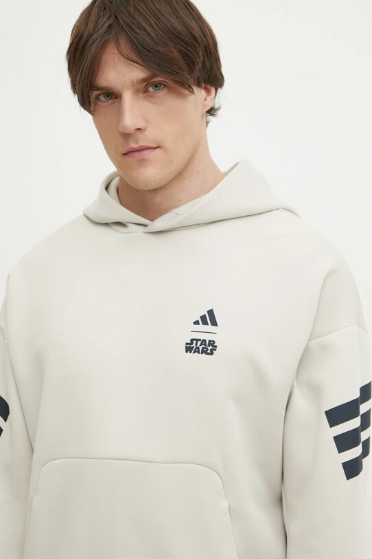 Суичър adidas x Mandalorian бежов JI5719
