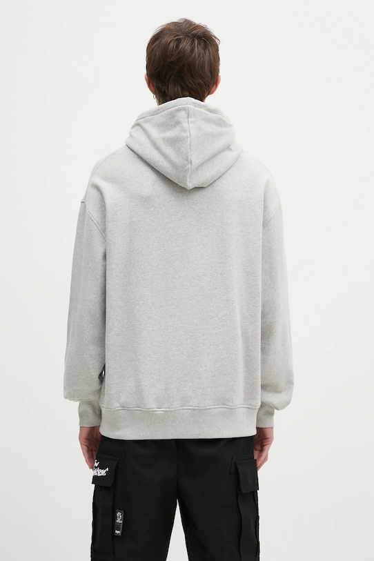 Îmbrăcăminte ICECREAM hanorac de bumbac Cone Man Popover Hood IC24487 gri