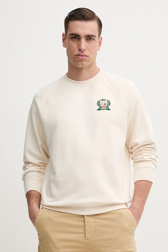 Lacoste bluză imprimeu bej SH0028